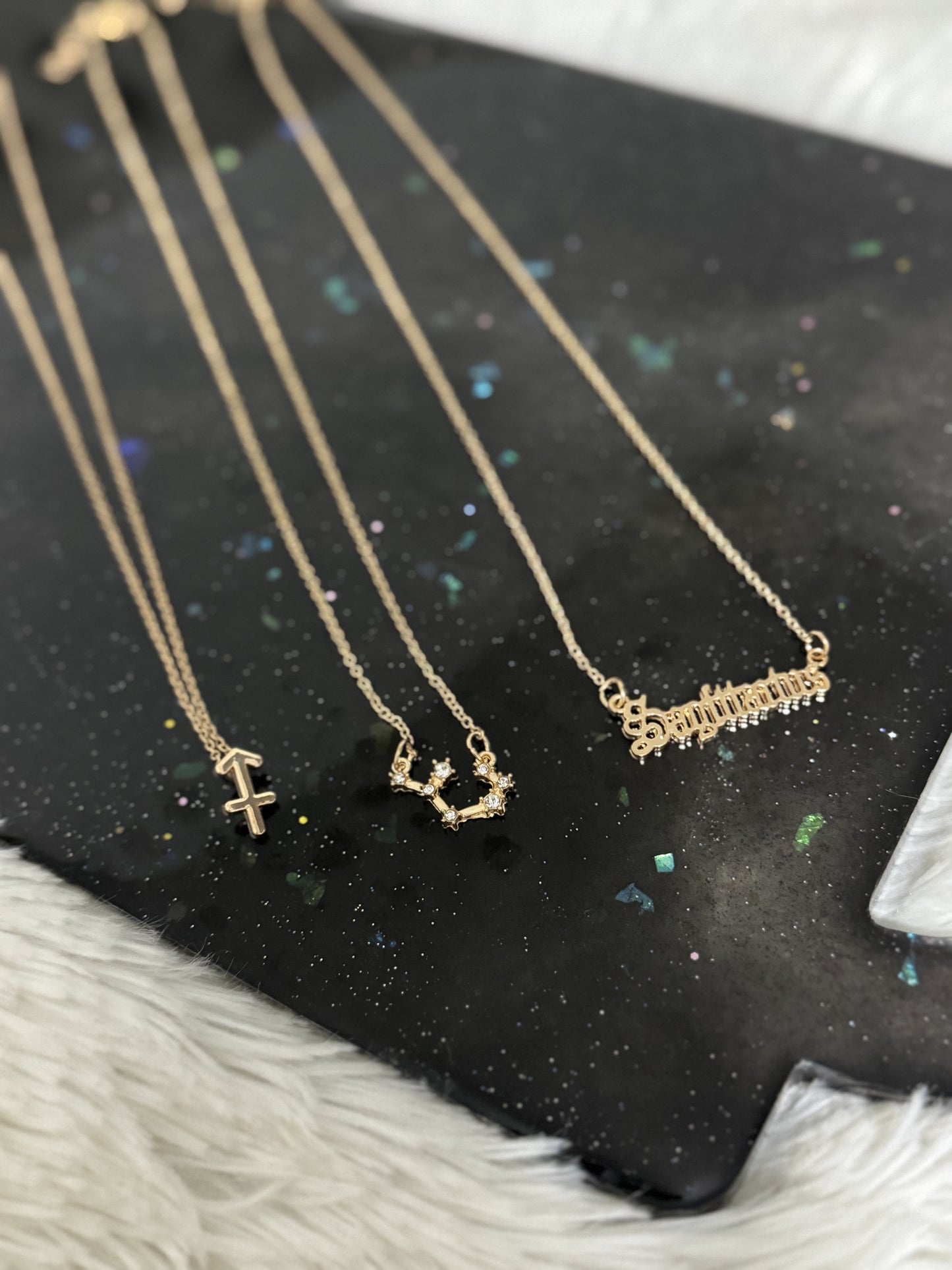 3pc Zodiac Necklace Set