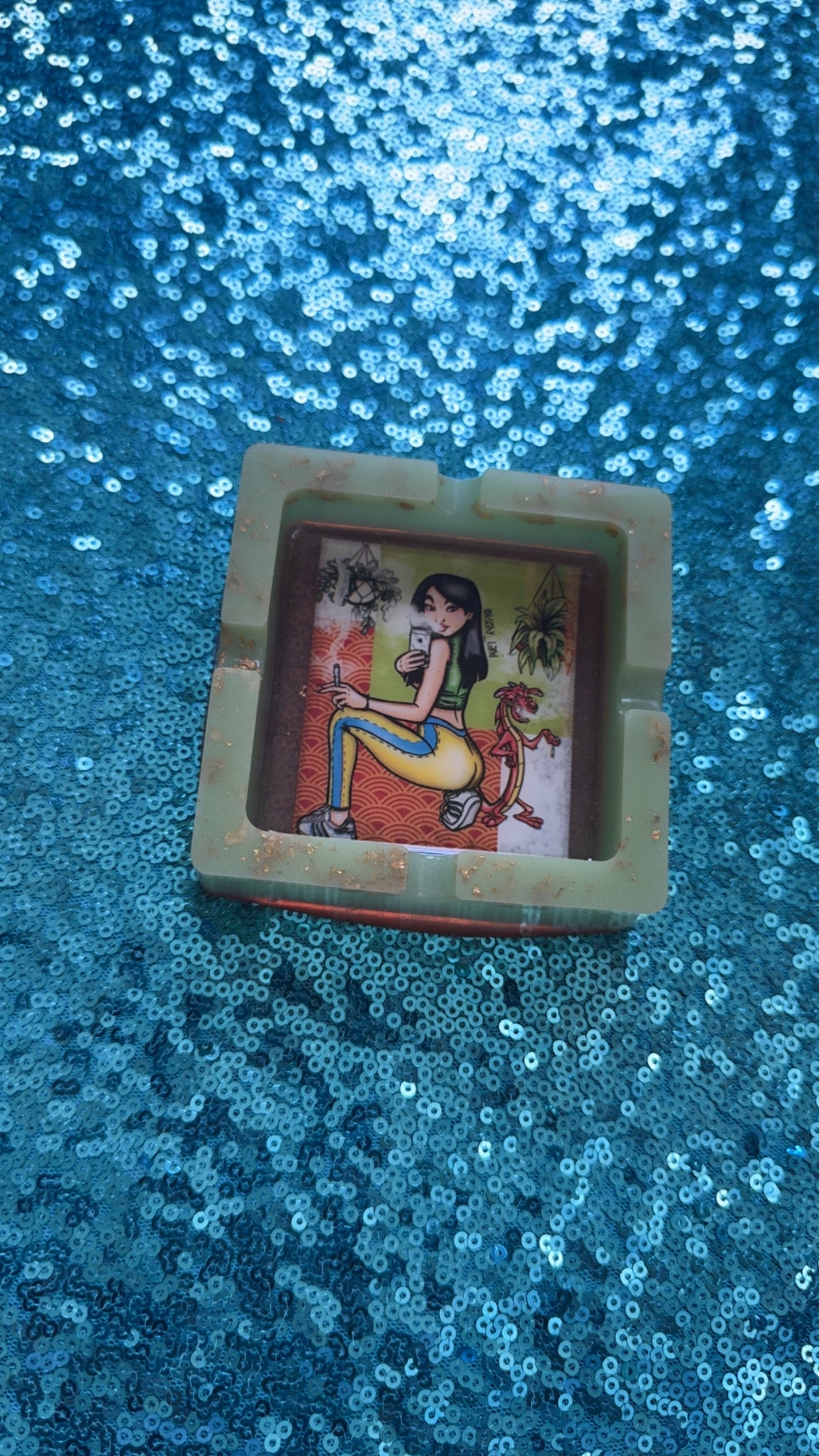 Resin Ashtrays