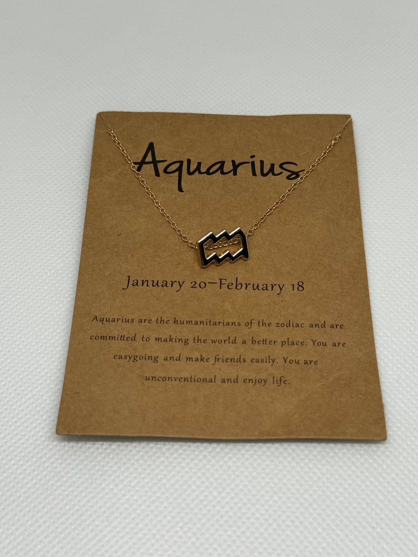 Zodiac Symbol Necklace
