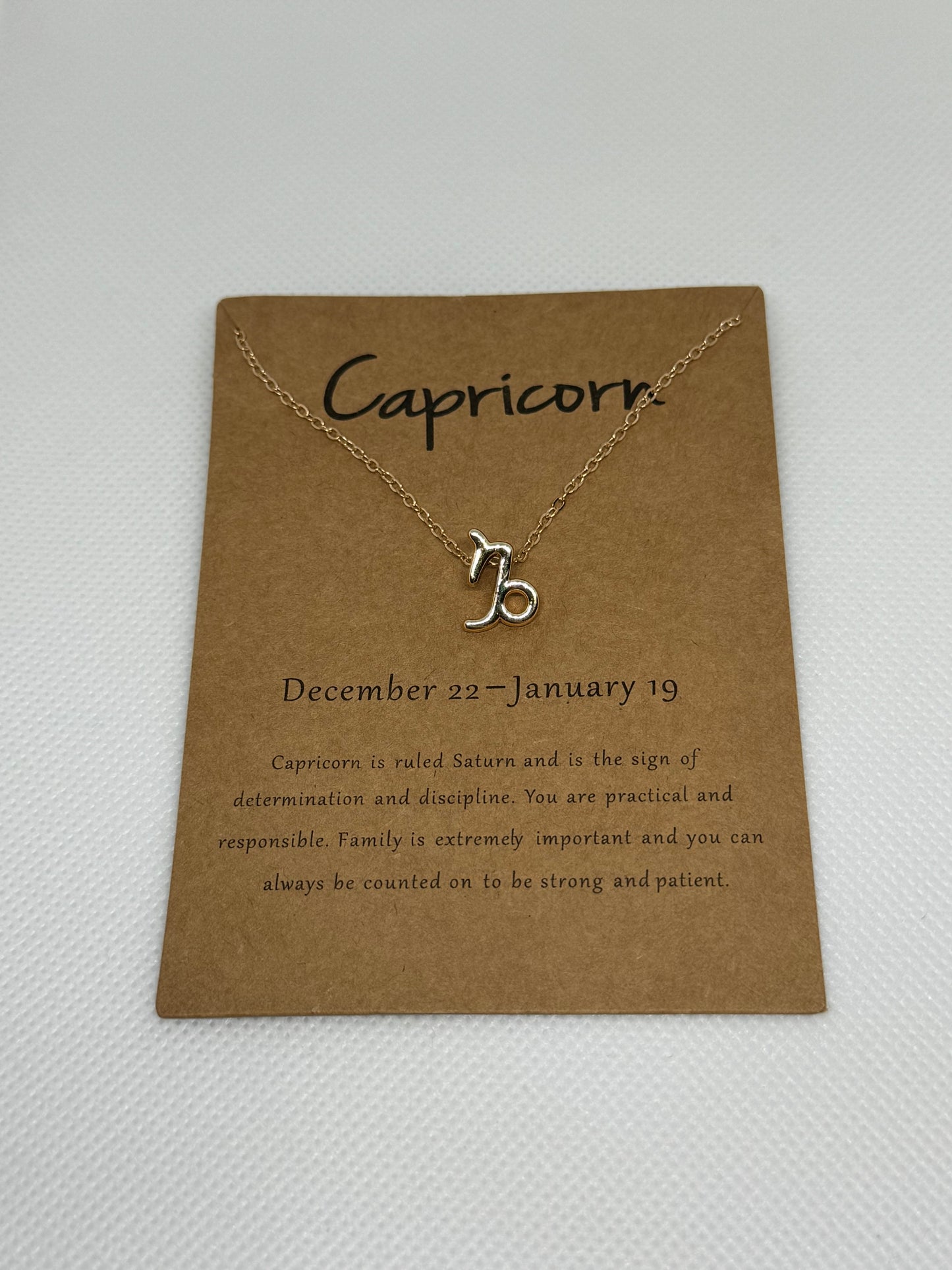 Zodiac Symbol Necklace
