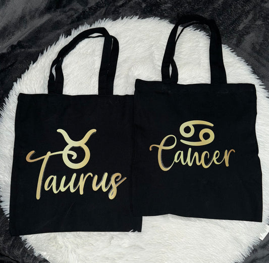 Zodiac Canvas Bag