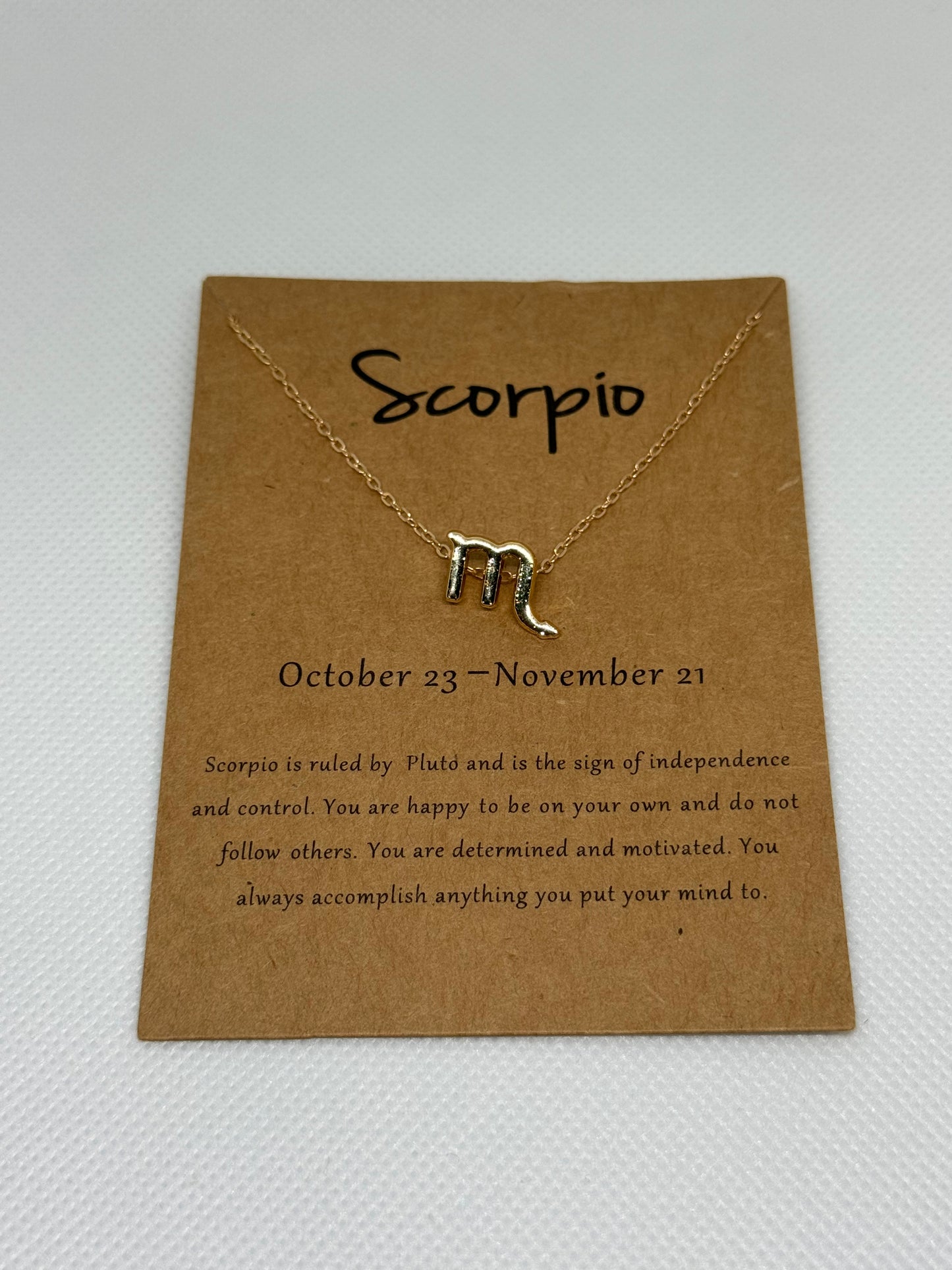 Zodiac Symbol Necklace