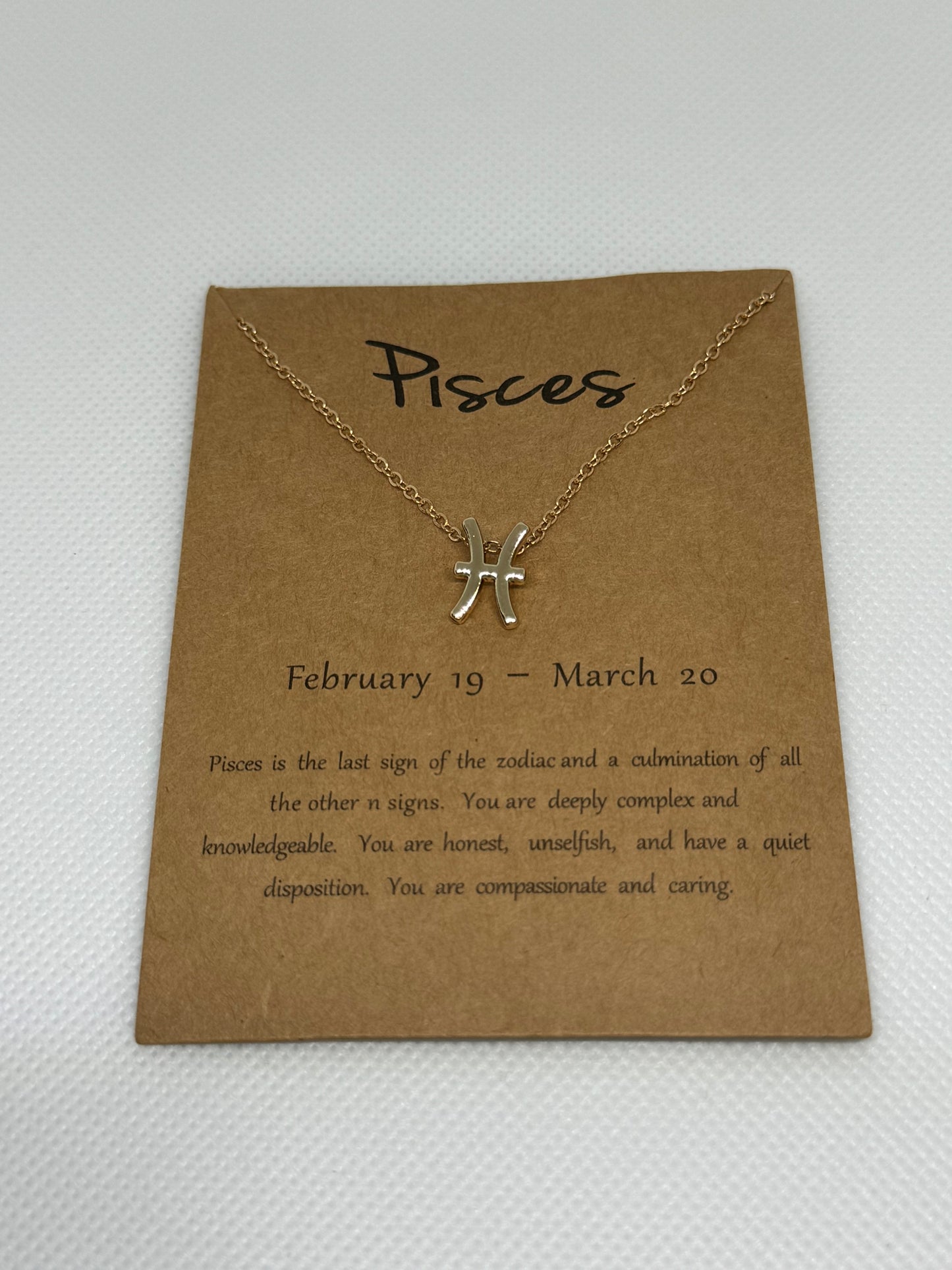 Zodiac Symbol Necklace